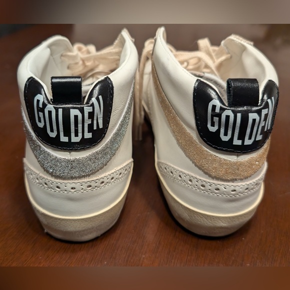 Golden Goose Mid Star Classic w/ Swarovski Crystals - Picture 4 of 10